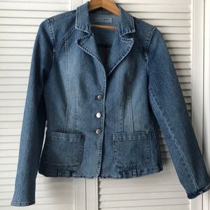 Denim blazer
